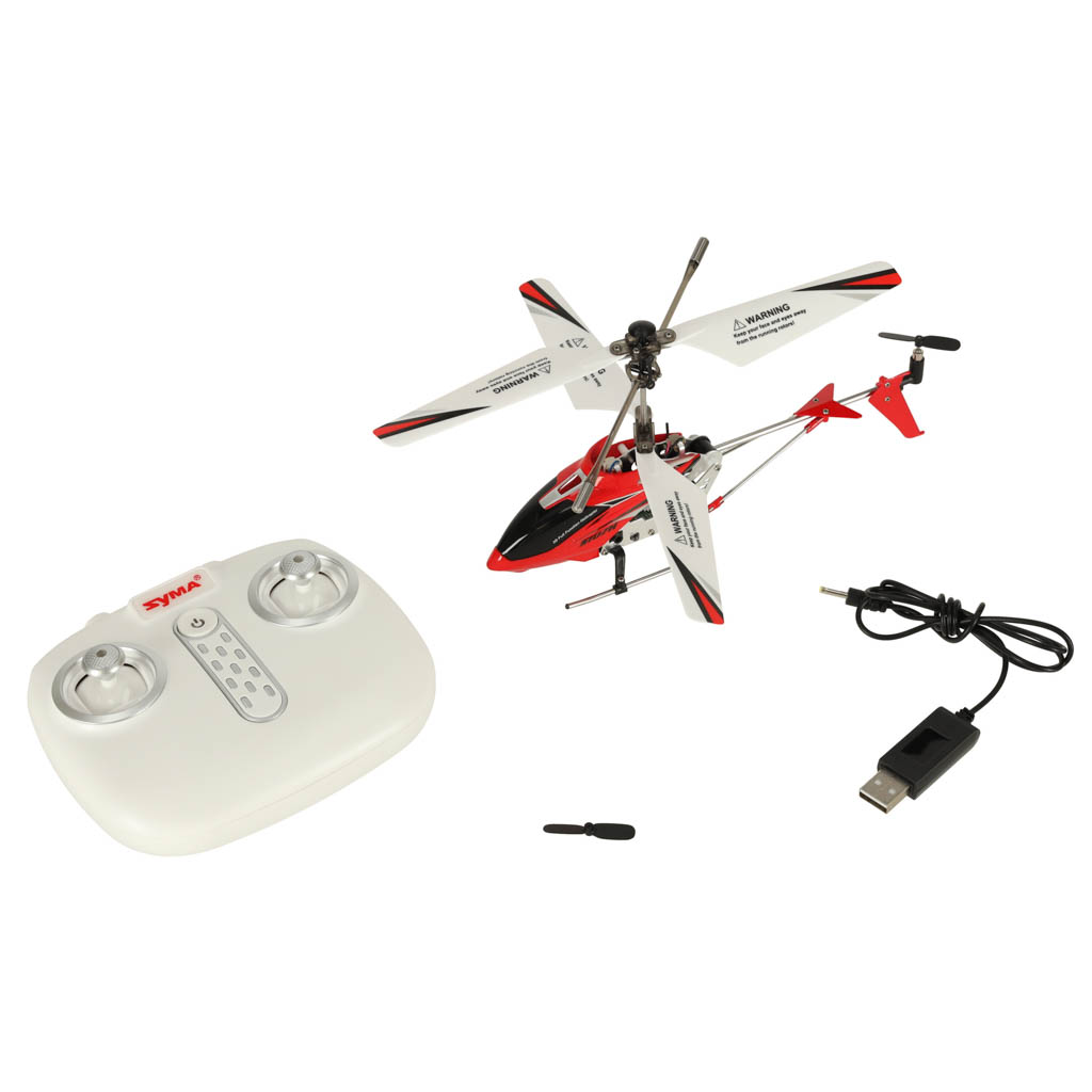 SYMA S107H RC vrtulník 2,4GHz RTF červený KX7228_2