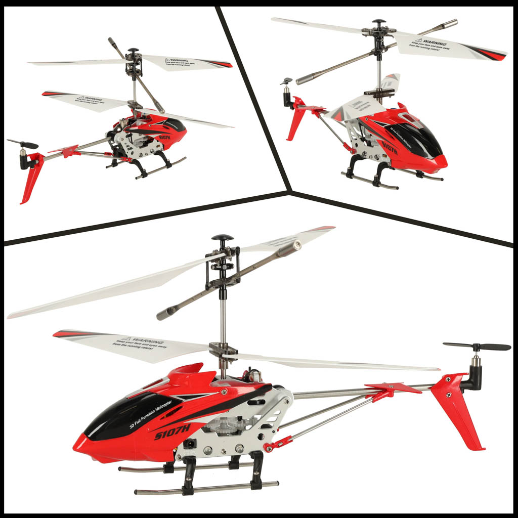 SYMA S107H RC vrtulník 2,4GHz RTF červený KX7228_2