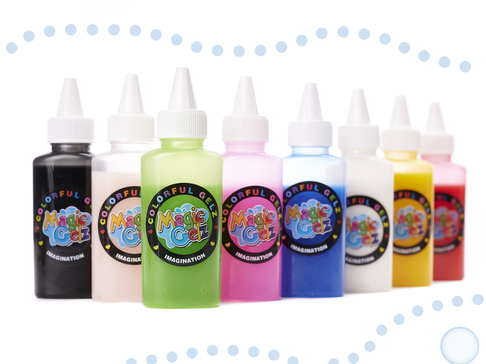 Klej crystal glue slime 3D zestaw 26el. KX5903