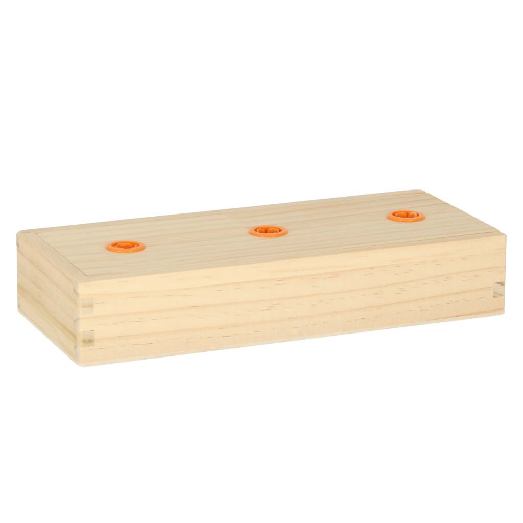 Dřevěná pyramida s podstavcem věžový třídič duhy KX6214