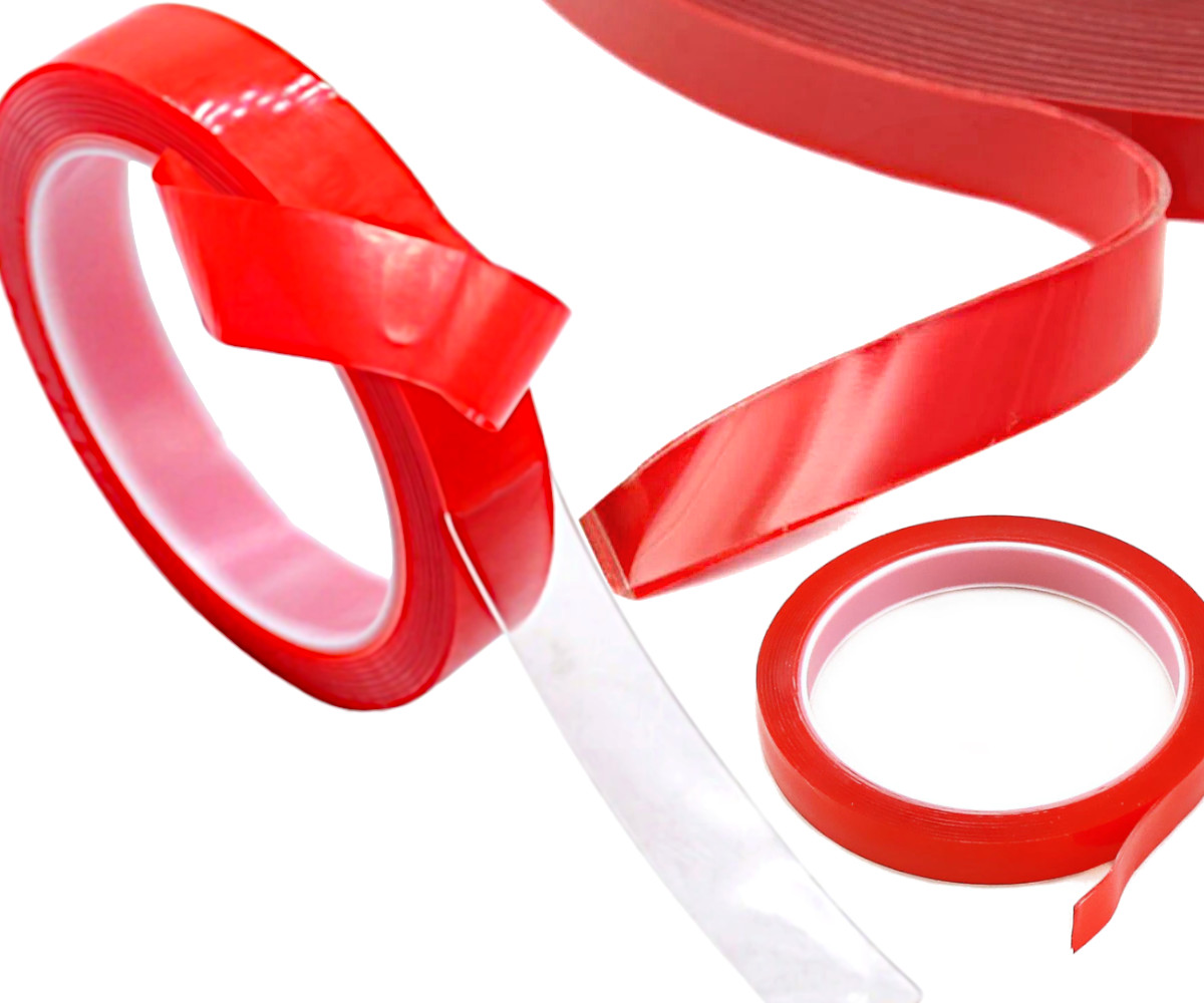 Taśma dwustronna samoprzylepna akrylowa montażowa transparentna mocna 6mm x 3m