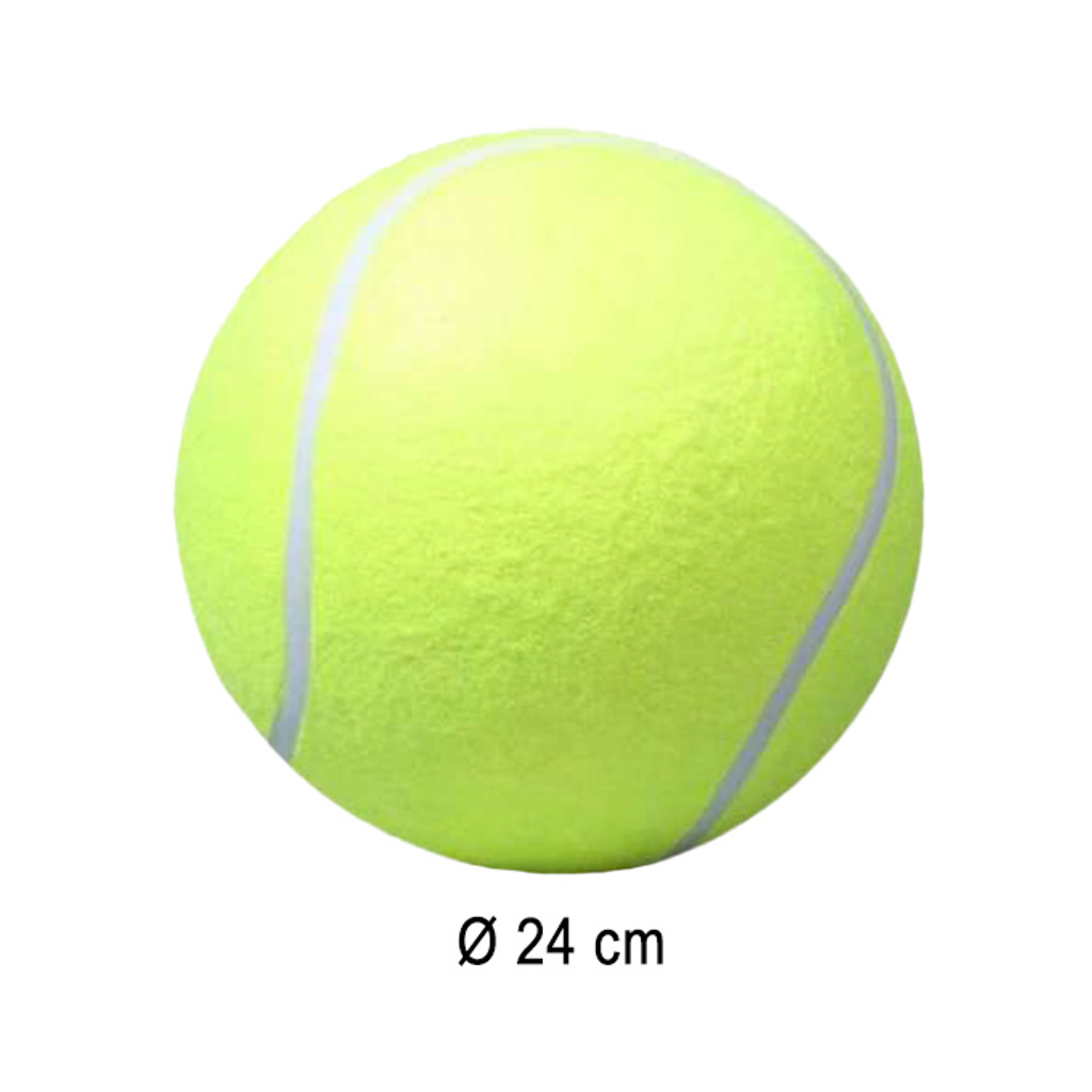 Hračka pro psy obří tenisový míček XXL 24cm KX5784