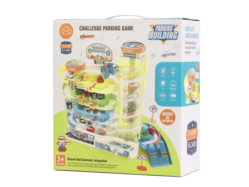 Parkovací garáž 4 úrovně elektrický výtah + 6 aut KX5588