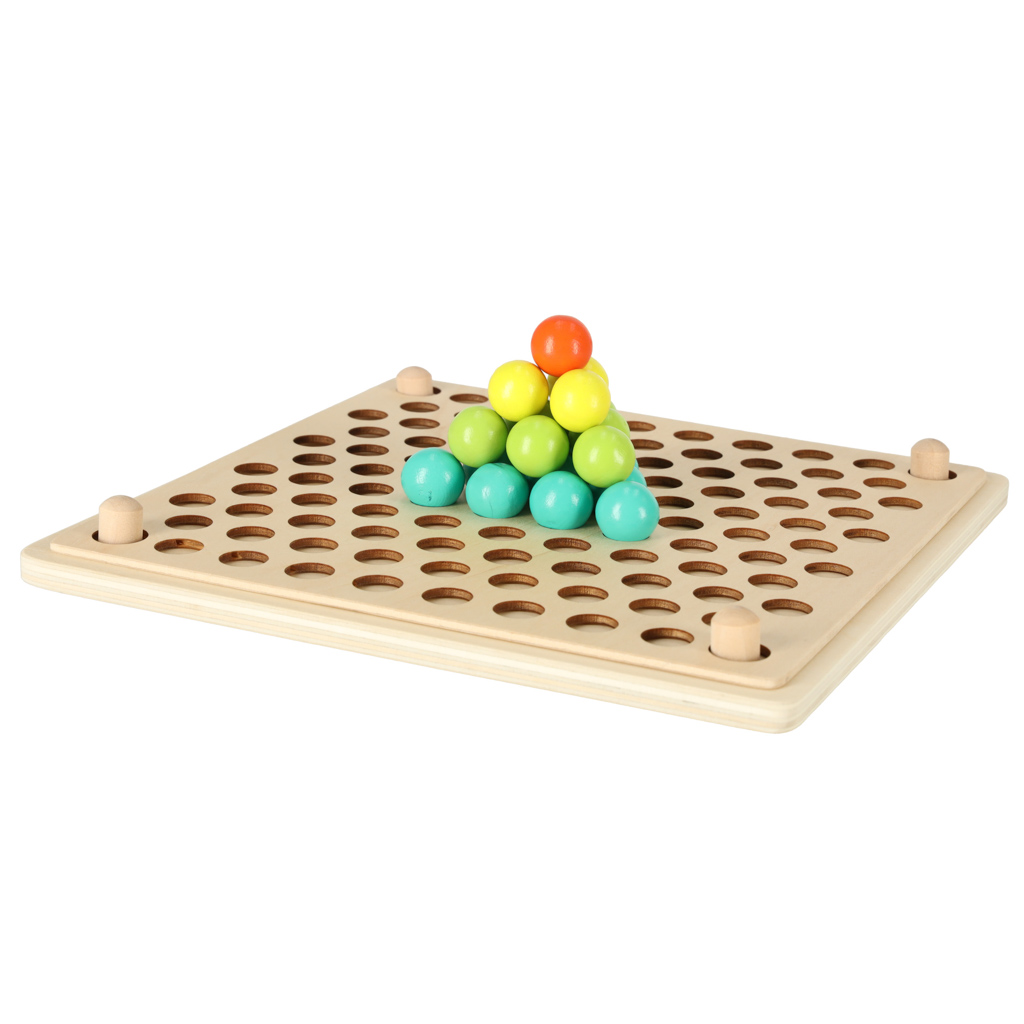 Vzdělávací montessori kuličková mozaika 77el. KX5675
