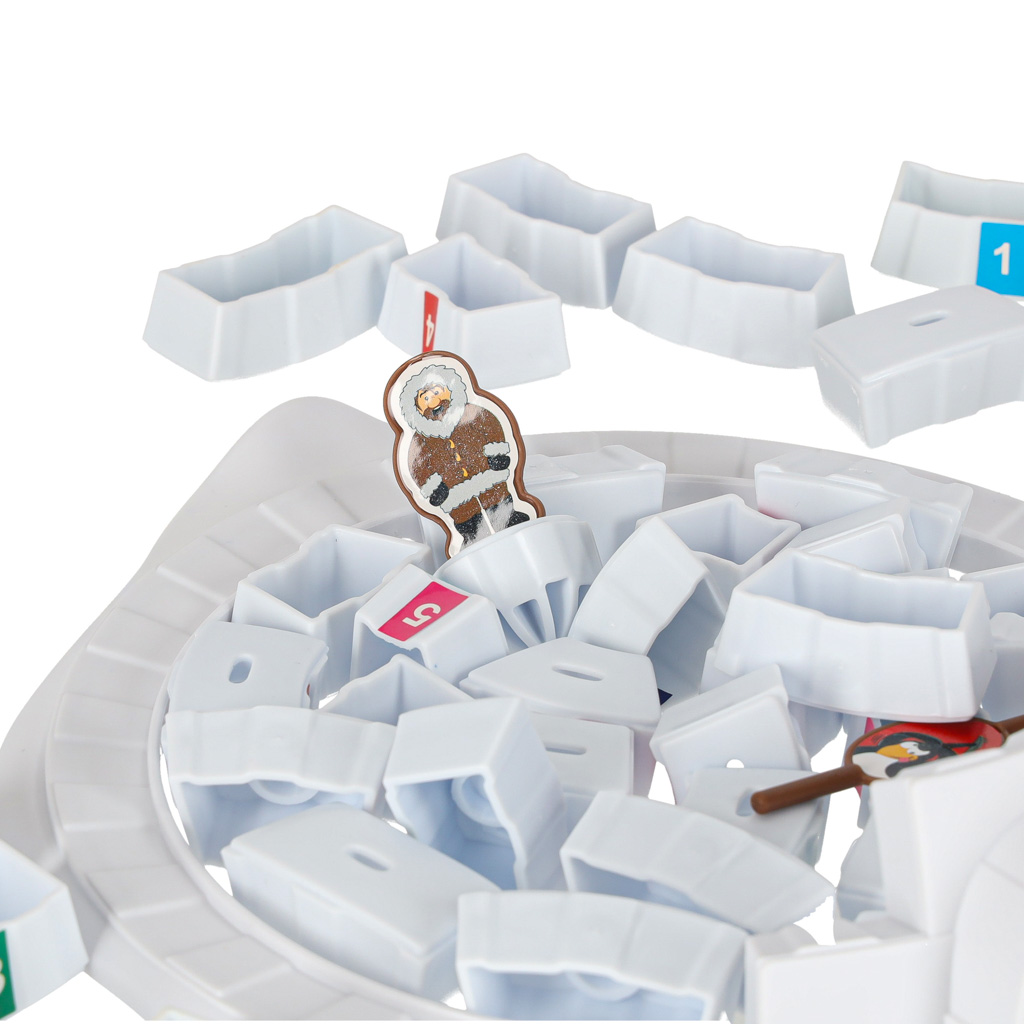 Gra zręcznościowa zbuduj igloo pingwiny