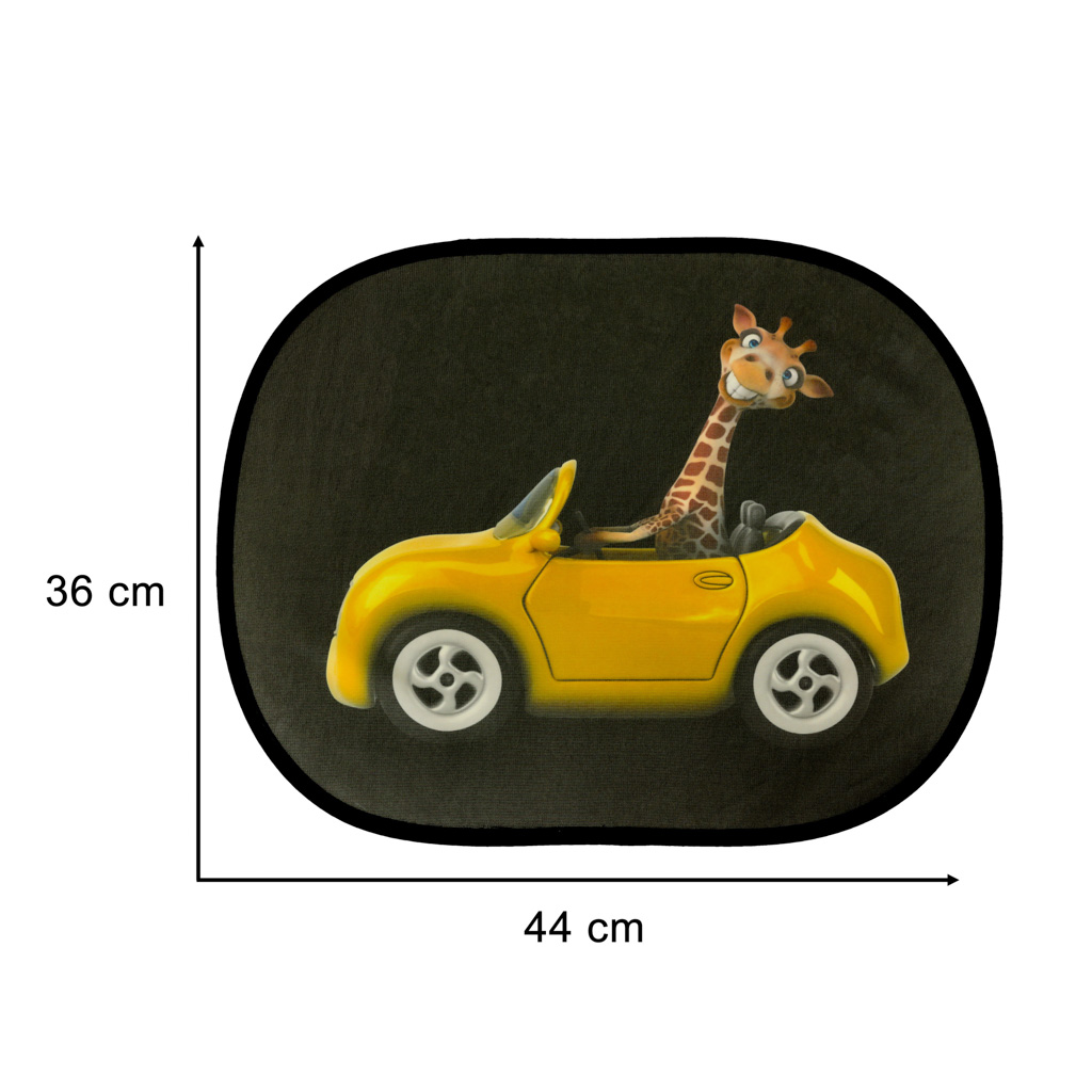 Samolepicí závěs na okno auta žirafa KX5295_2