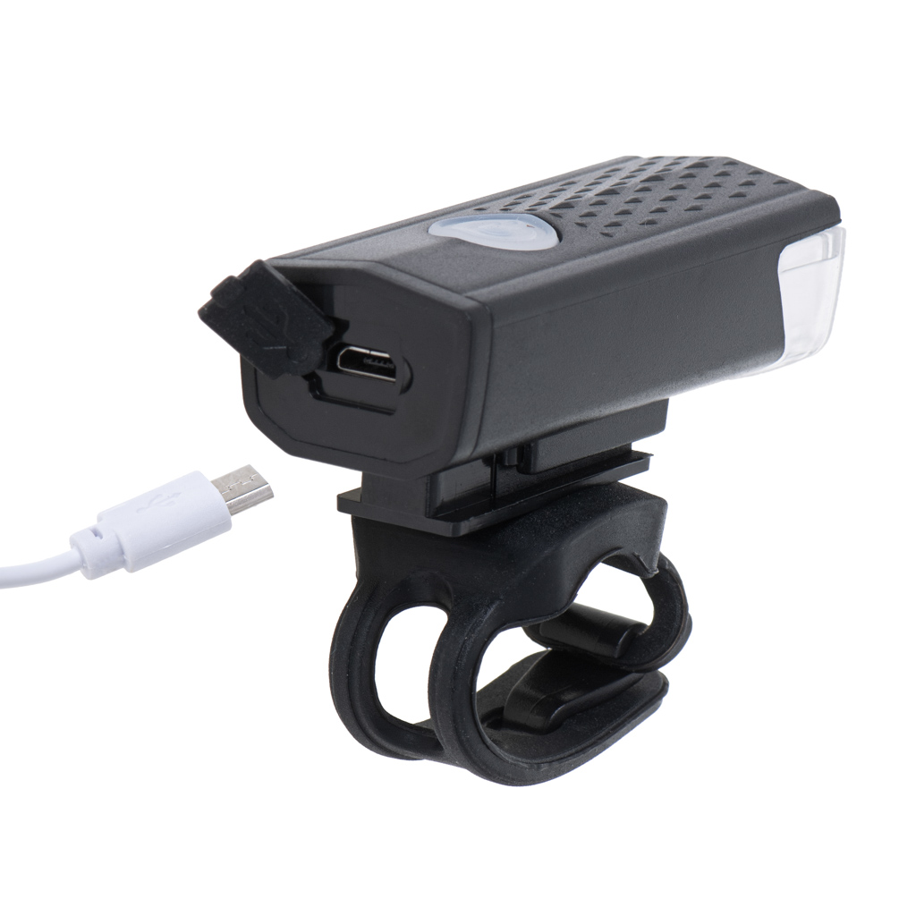 Sada LED světel pro jízdní kola zadní-přední USB KX5398