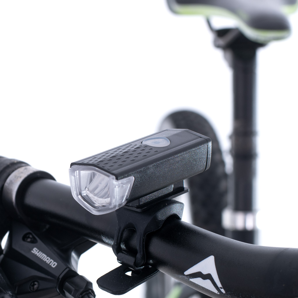 Sada LED světel pro jízdní kola zadní-přední USB KX5398