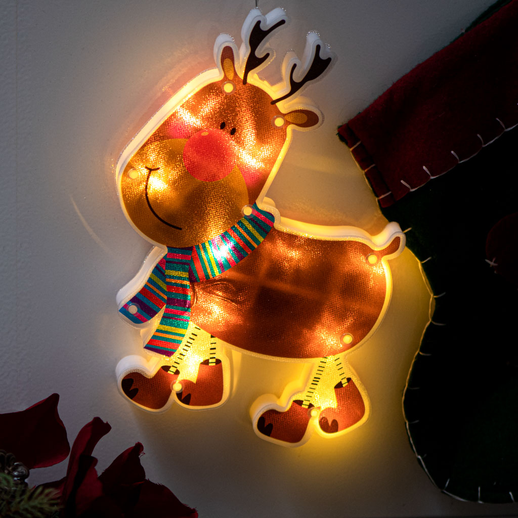LED závěsná svítidla Vánoční dekorace sobi KX5244