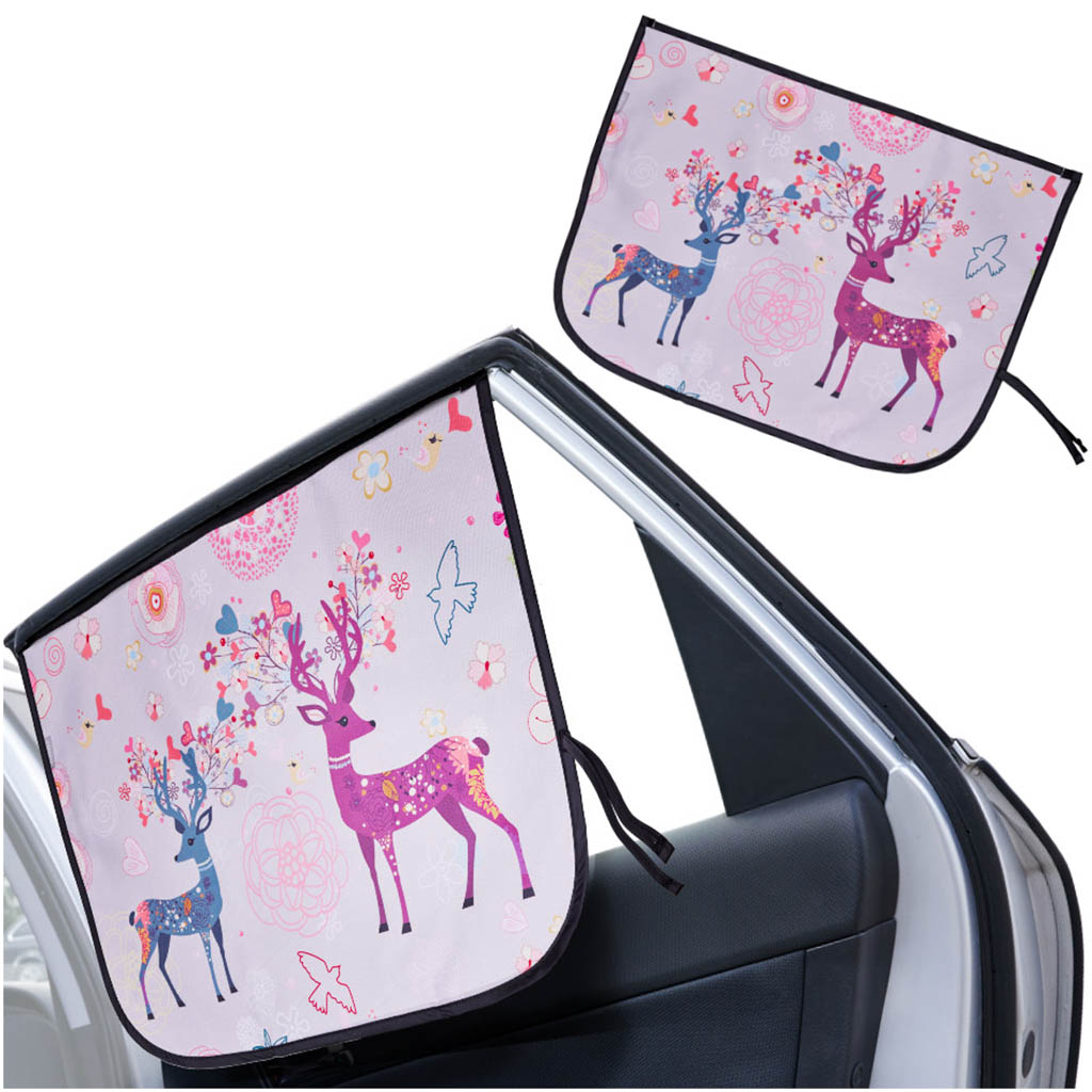 Magnetická záclona na okno automobilu jelen KX6192_2