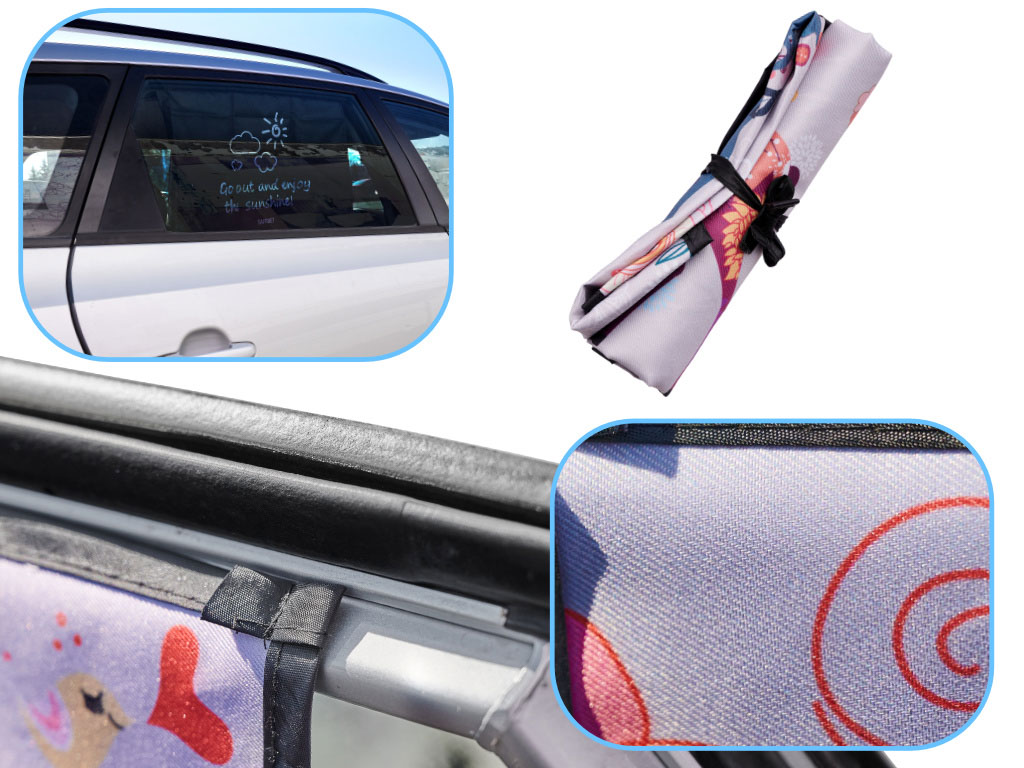 Magnetická záclona na okno automobilu jelen KX6192_2