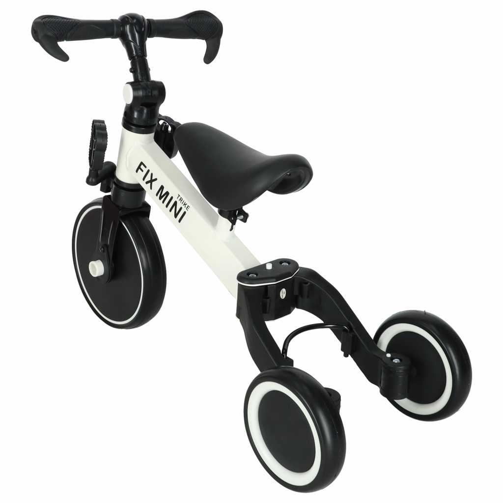 Trike Fix Mini běžecká tříkolka 3v1 s pedály bílá KX5377