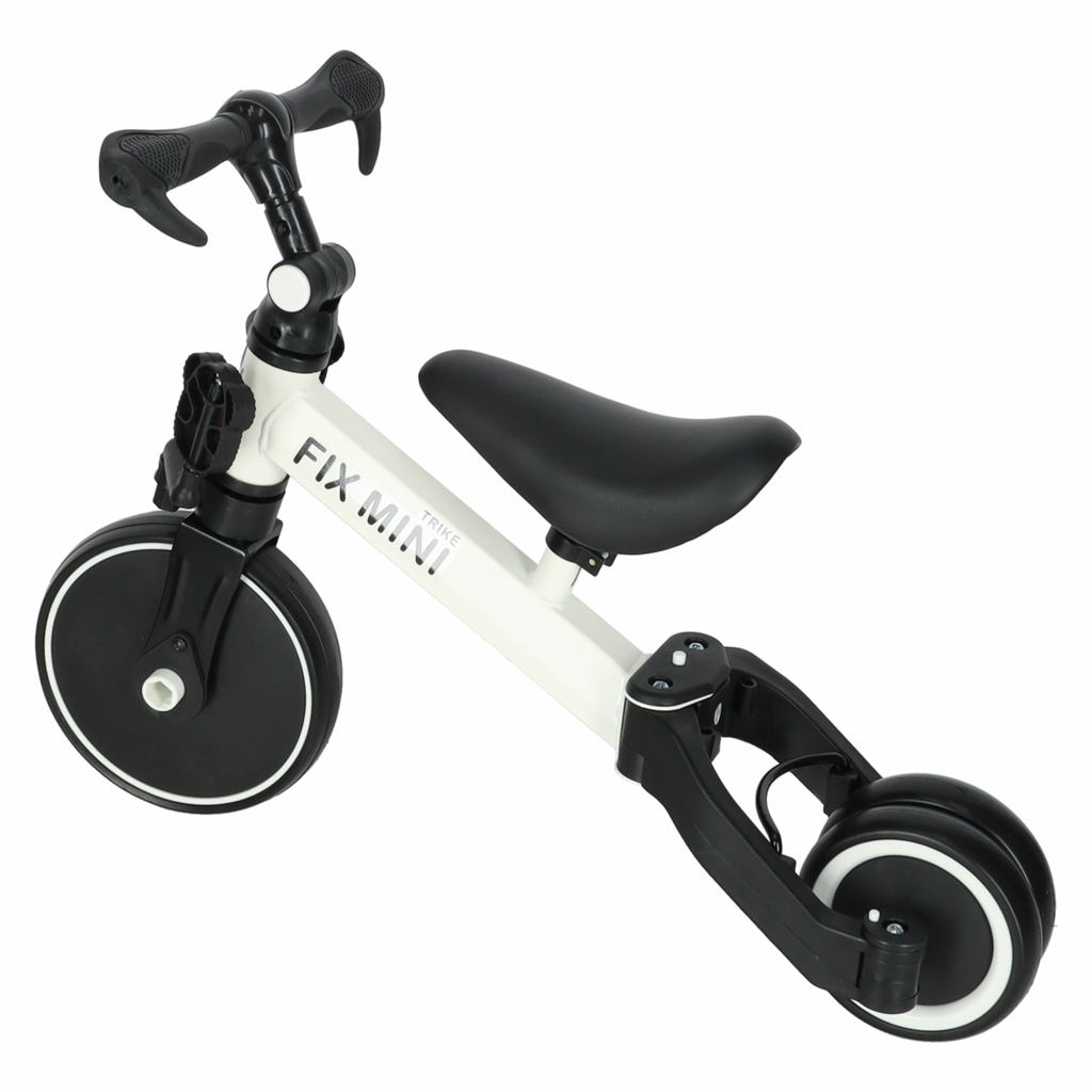 Trike Fix Mini běžecká tříkolka 3v1 s pedály bílá KX5377