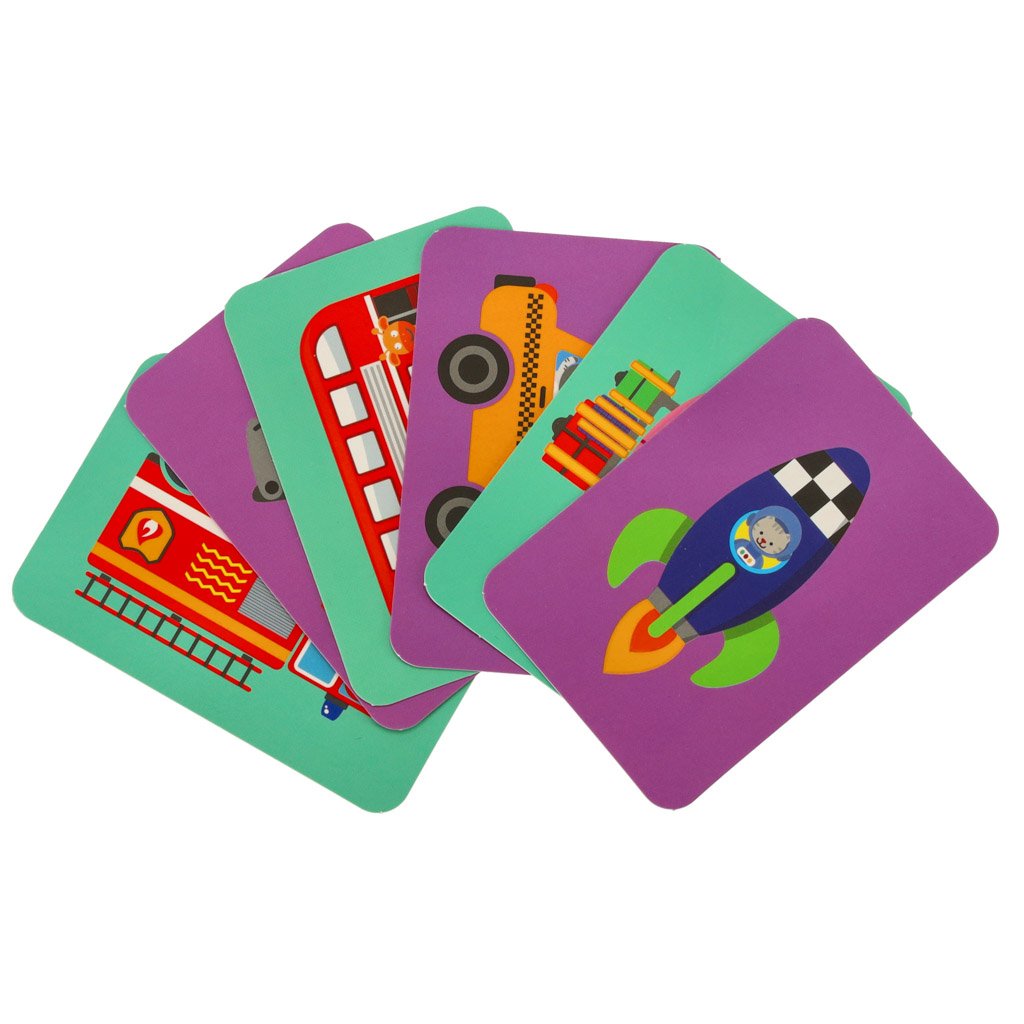 Magnetické skládačky dopravních prostředků KX5428
