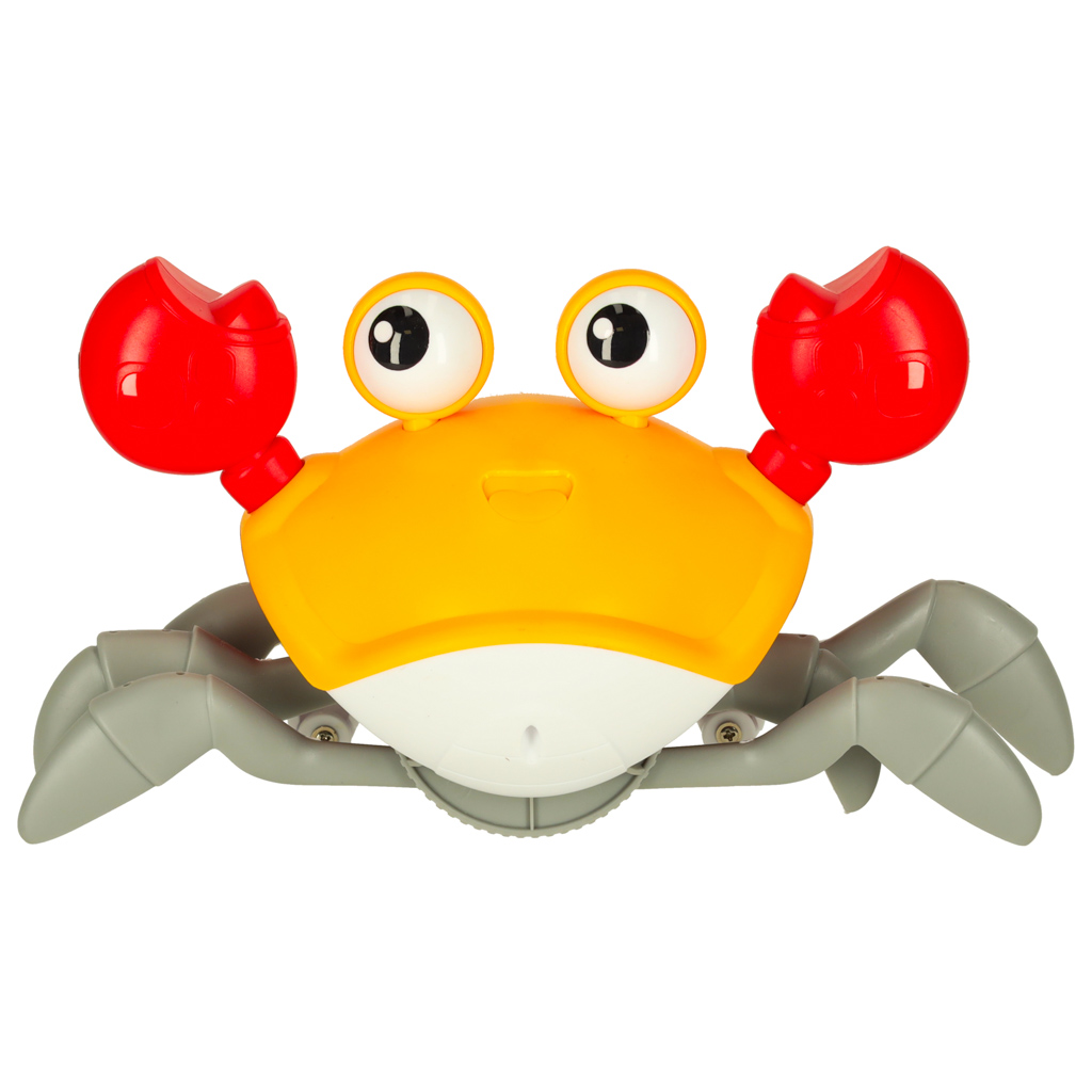 Interaktivní krab se žlutým zvukem KX4896