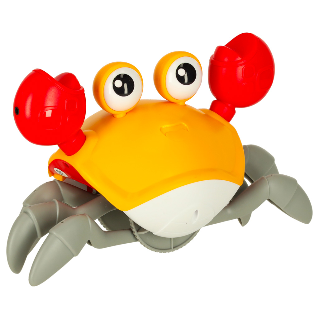 Interaktivní krab se žlutým zvukem KX4896