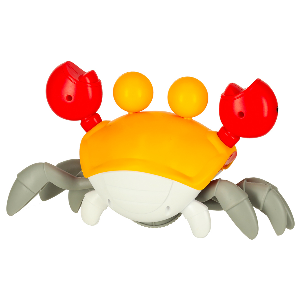 Interaktivní krab se žlutým zvukem KX4896