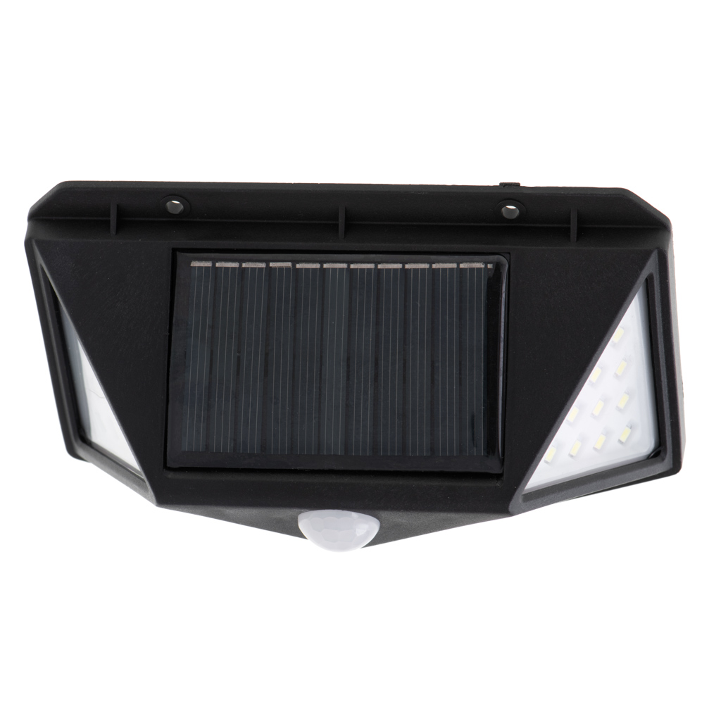 Solární lampa se senzorem pohybu a soumraku 100 LED KX5087