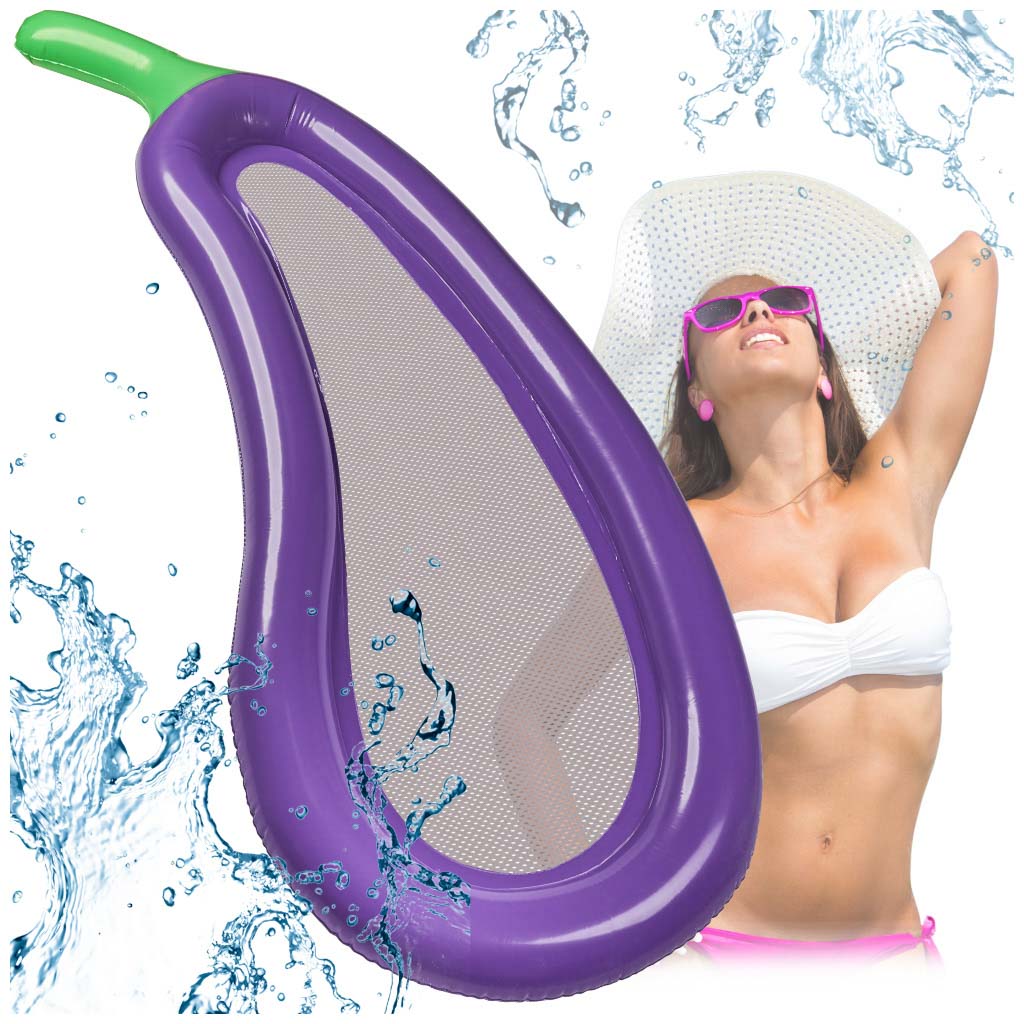 Nafukovací síťová matrace aubergine 240cm KX4925