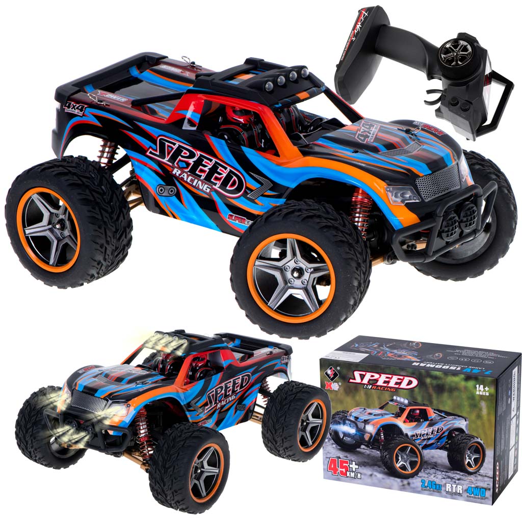 RC car WLToys 104009 4WD 2.4GHz 1:10 45km/h - Ikonka