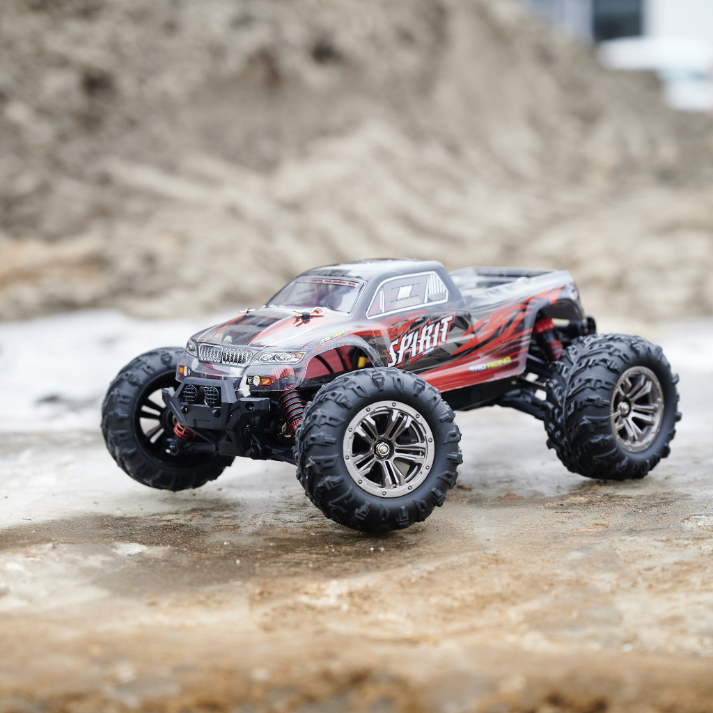RC auto Q901 střídavé 1:16 2.4G 4CH 52km/h červené KX4953