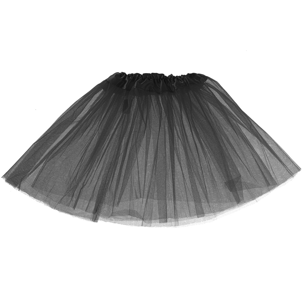 Tylová sukně tutu kostým černá KX5072_1