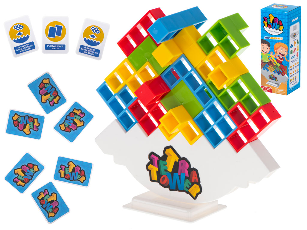 Montessori Geschicklichkeitsspiel Puzzle Balancieren Tetris Blöcke