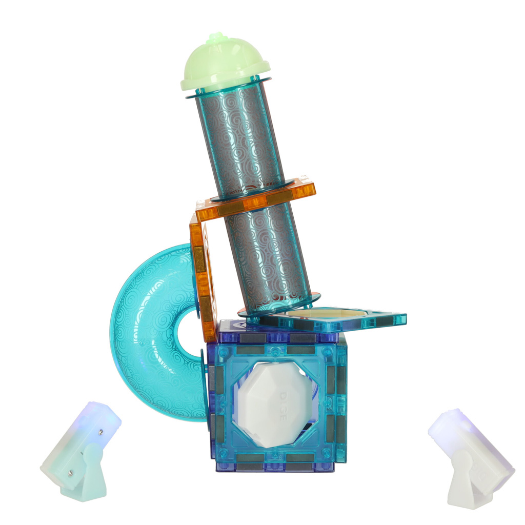 Svítící magnetická kuličková dráha 49 prvků KX5144_2