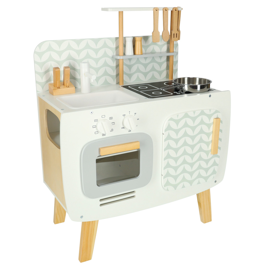 Dřevěné kuchyňské doplňky MDF LULILO retro KX4635