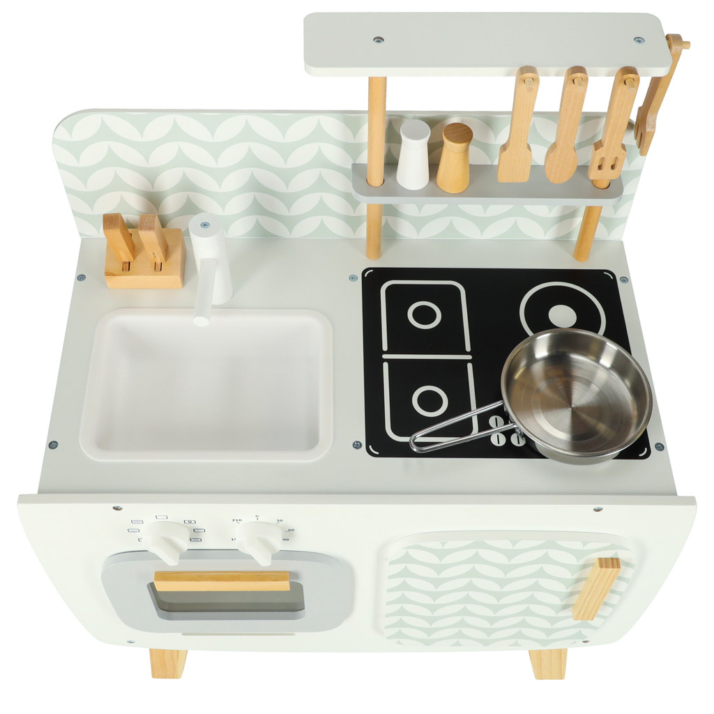 Dřevěné kuchyňské doplňky MDF LULILO retro KX4635