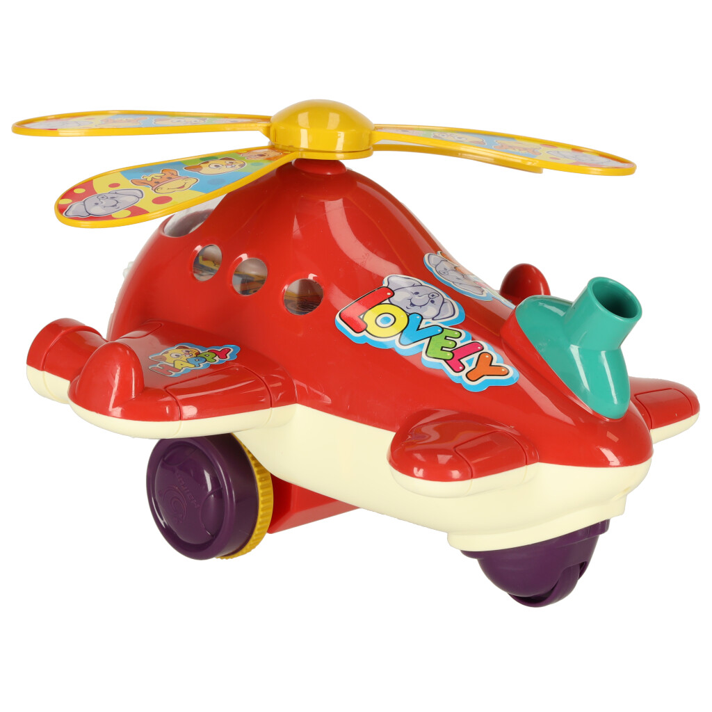 Push stick helikoptéra letadlo se zvukem KX4607