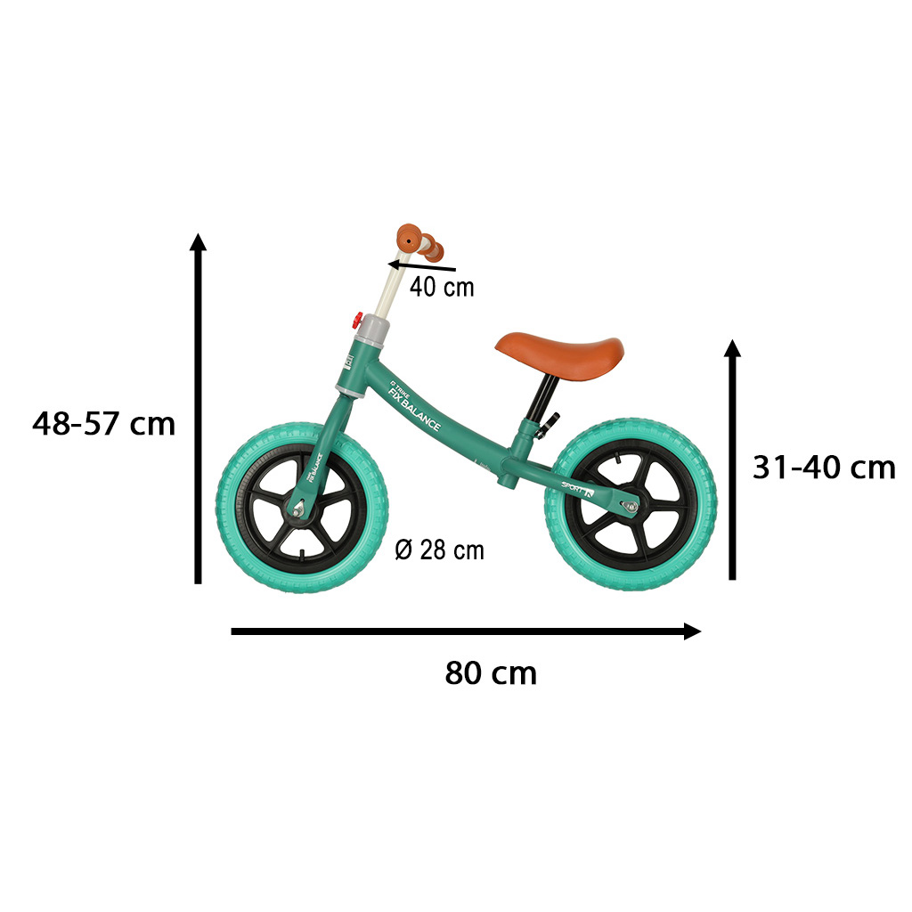 Trike Fix Balance tyrkysové cross-country kolo KX4544_1