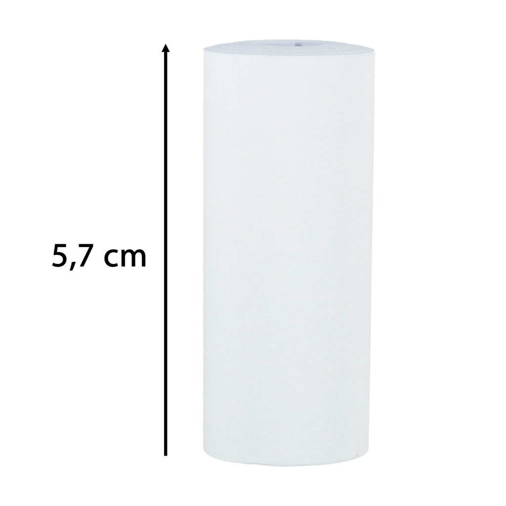 Role termopapíru pro mini tiskárnu 5,7 cmx4,5 m 5 kusů KX4216
