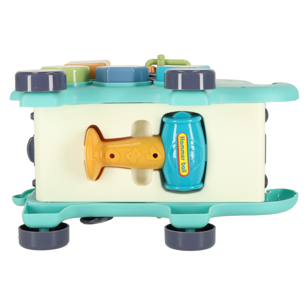 Interaktivní třídič bloků montessori sloník 26 cm KX4289