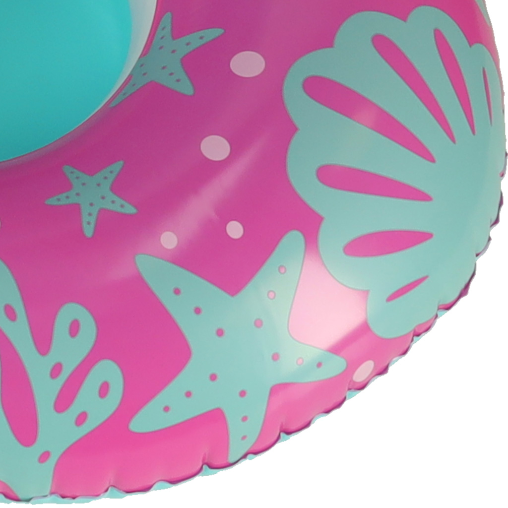 BESTWAY 34091 Nafukovací ponton se stříškou růžový KX4011