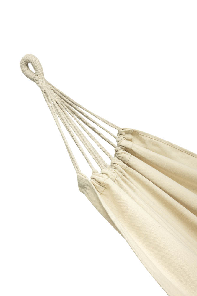 Zahradní houpací síť boho 200cm ecru KX3956