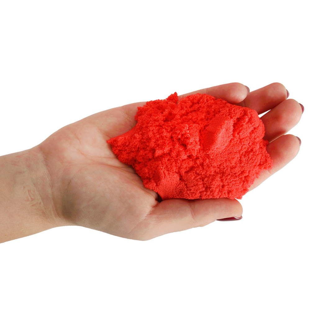 Kinetický písek 1 kg v sáčku červený KX9568_8