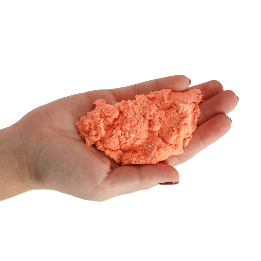 Kinetický písek 1 kg v sáčku oranžový KX9568_7