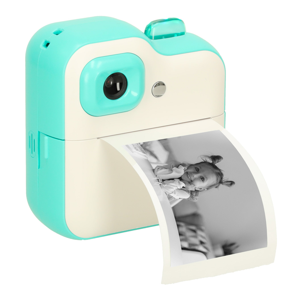 Okamžitý fotoaparát pro děti 1GB 24mpx zelený KX3570