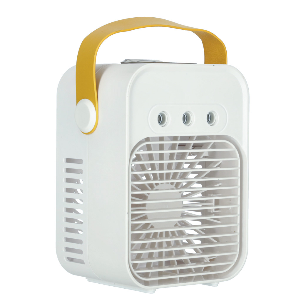 Ventilátor klimatizace zvlhčovač vzduchu stříbrný KX3700
