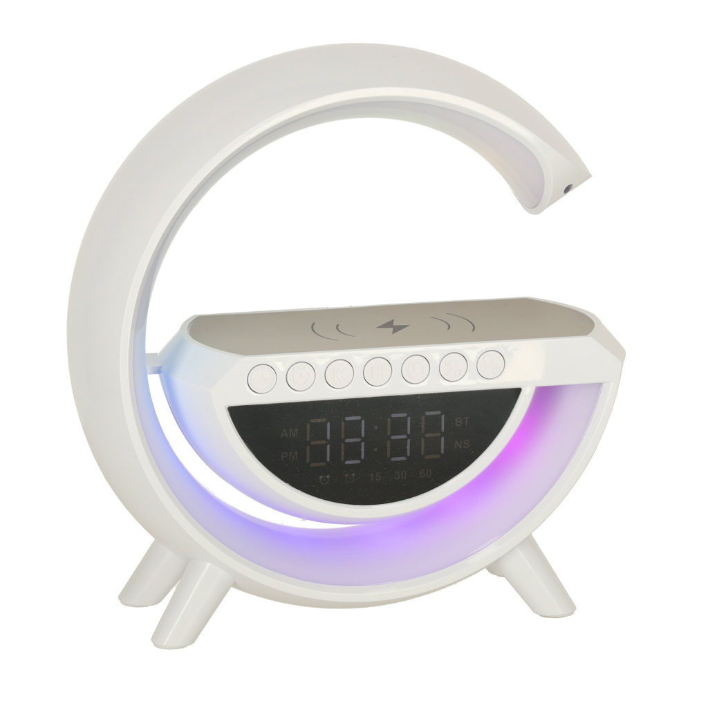 LED světlo s indukční nabíječkou s rádiem KX3742