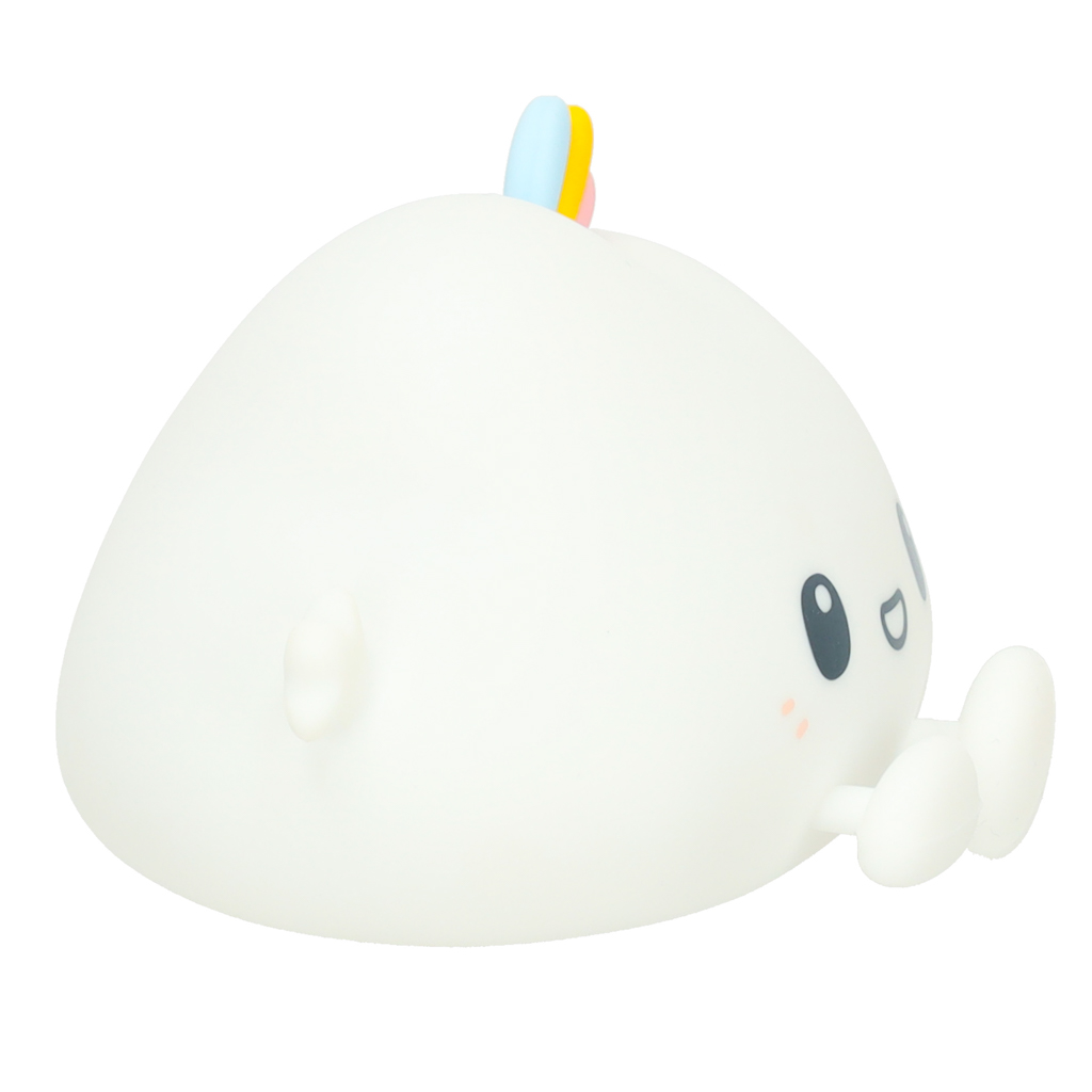 Silikonové noční světlo RGB cloud KX3690