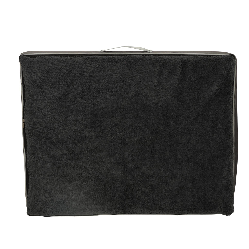 Ortopedický pelíšek pro psy šedý 90x70x10cm KX3719