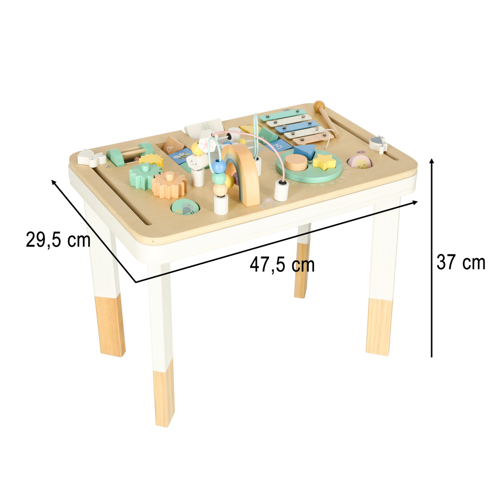 Barevný manipulační stolek Lulilo montessori KX3770