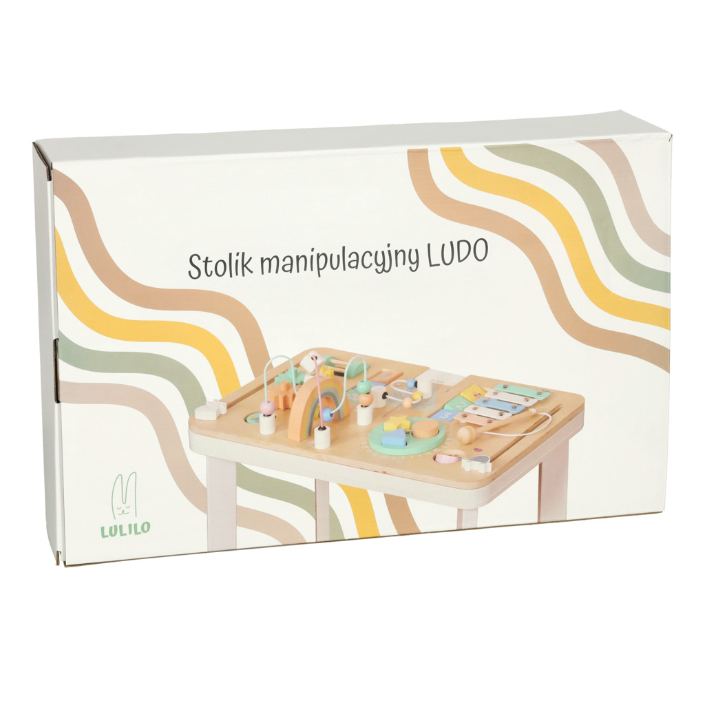 Barevný manipulační stolek Lulilo montessori KX3770