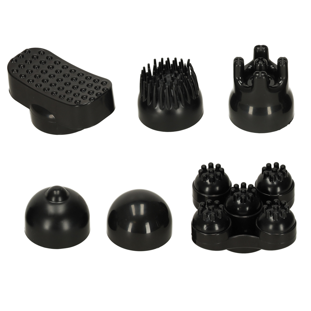 Vibrační masážní přístroj na záda a krk černý KX3715