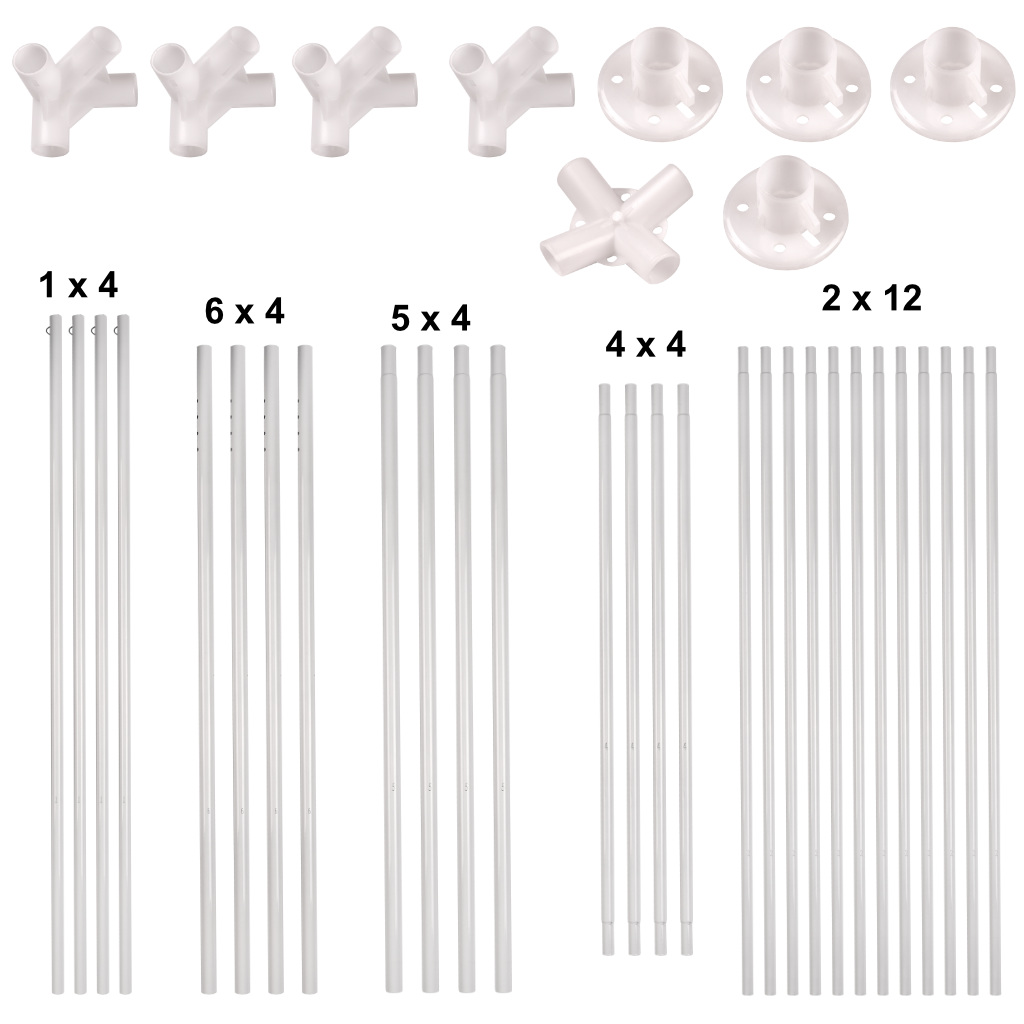 Stan zahradní párty pavilon komerční altán zelený 2,5 x 2,5 m KX3585