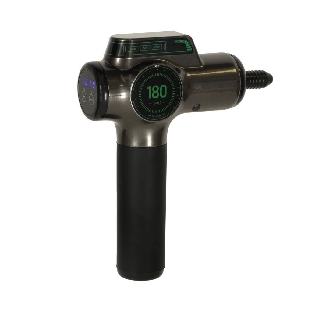 Masážní pistole na tělo Masážní přístroj na záda 8 násadců KX3713