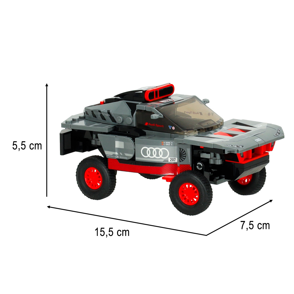 RC auto 1:30 Audi RS Q e-tron podložky KX3546