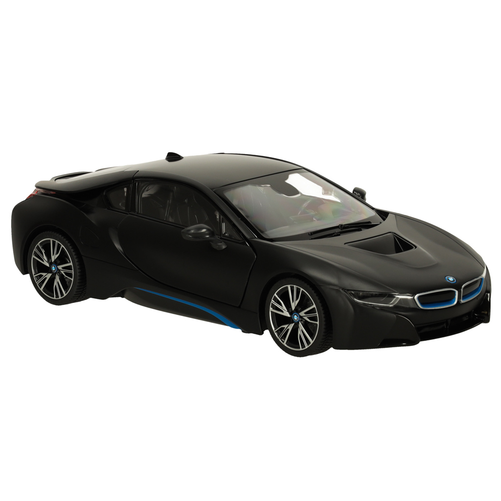 RC auto 1:14 BMW i8 otevírací dveře černé KX3537